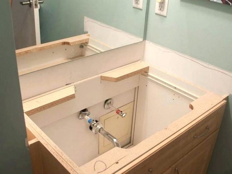 Bathroom Vanity Assembly And Installation